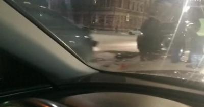 В центре Рязани столкнулись шесть автомобилей
