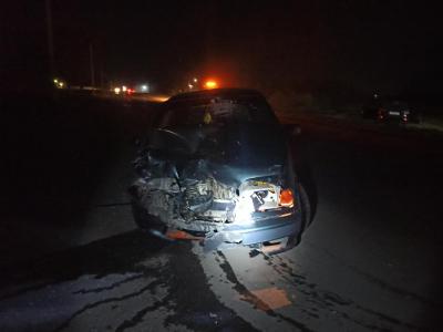 В Сасово пьяный водитель внедорожника врезался в легковушку