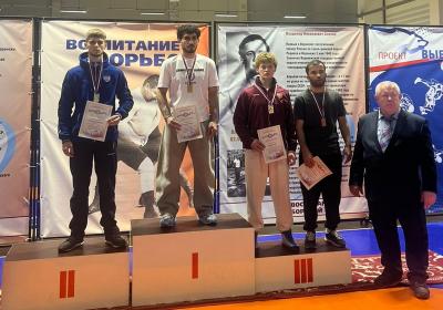 Рязанский борец отличился на Всероссийском турнире в столице Черноземья