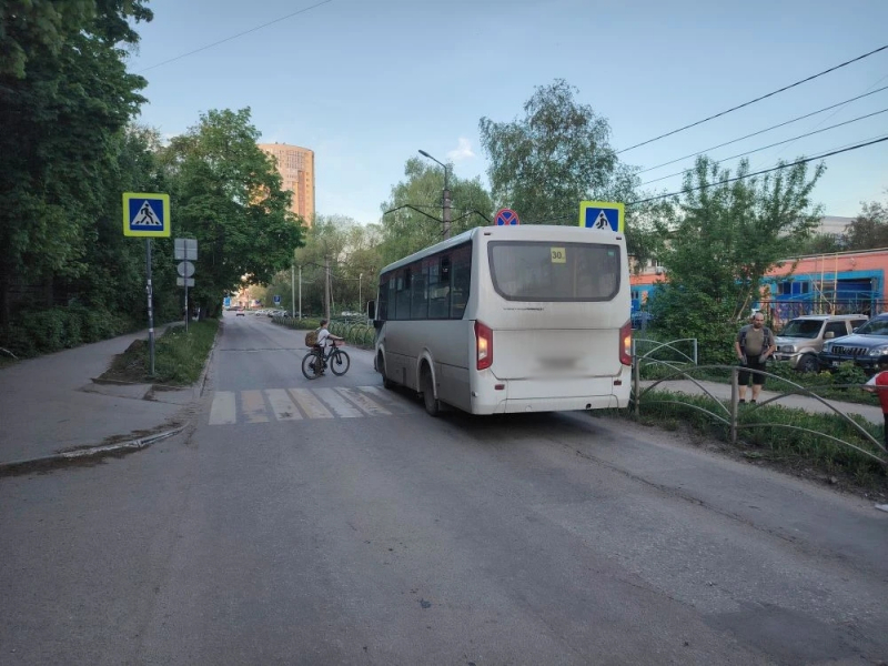 В Горроще Рязани автобус наехал на школьника