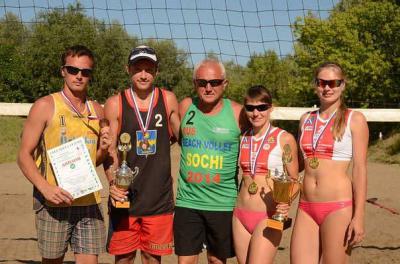 Рязанцы завоевали медали областного турнира по пляжному волейболу