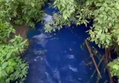 В Рязани вновь посинел ручей Быстрец