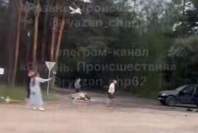 В ДТП под Рязанью разбился мотоциклист
