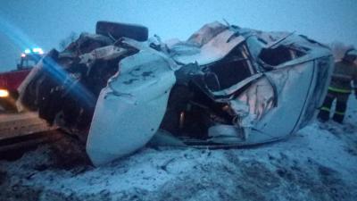 Близ Шилово погибла водитель «Лады Гранты», врезавшаяся в грузовик