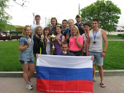 Команда Рязанской области отлично выступила на студенческой Спартакиаде ГТО