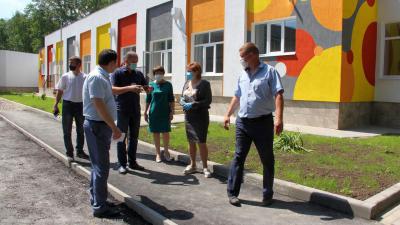 Елена Сорокина осмотрела пристройки к детским садам №125 и 140