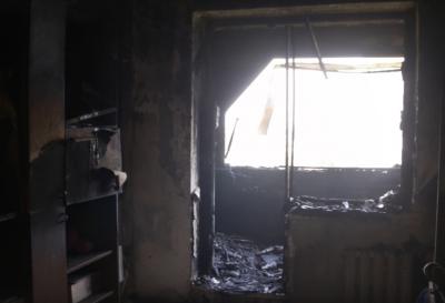 Пожар на улице Шевченко в Рязани мог начаться из-за сигареты