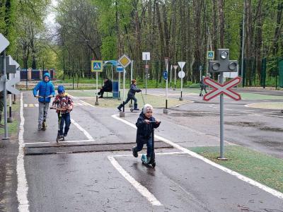 В ЦПКиО вновь заработала детская автоплощадка