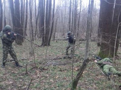 Сотрудники рязанского ОМОН осуществили полевой выход