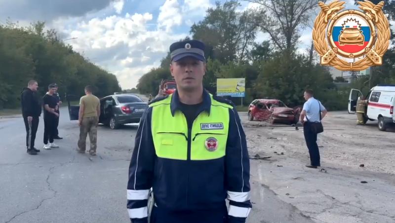 Под Рязанью при столкновении Lada Kalina и Lada Granta погибла женщина