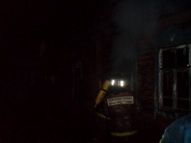 На пожарах в Рязанской области пострадали люди