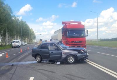 В Шиловском районе погиб водитель Chevrolet Lanos, столкнувшийся с «Камазом»