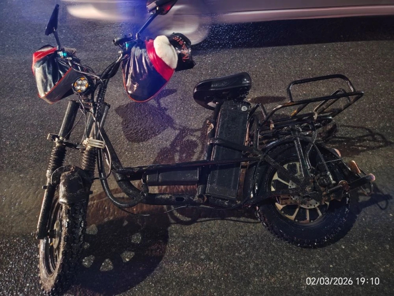 В Горроще Рязани автоледи сбила парня на электровелосипеде