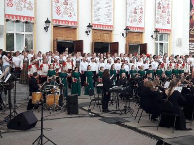 На дне славянской письменности и культуры в Рязани спел сводный хор из 900 человек