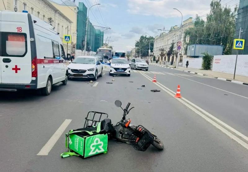 В Рязани погиб водитель электросамоката, столкнувшийся с иномаркой