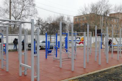 В двух районах Рязанской области открылись новые спортплощадки
