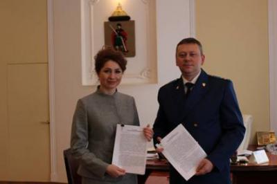 Транспортная прокуратура подписала Соглашение о взаимодействии с Рязгордумой