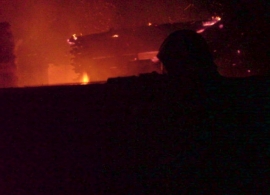 Огонь спалил жилой дом в Путятинском районе