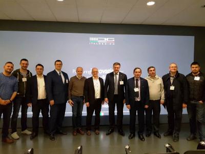 Рязанская делегация в Италии посетила компанию ItalDesign