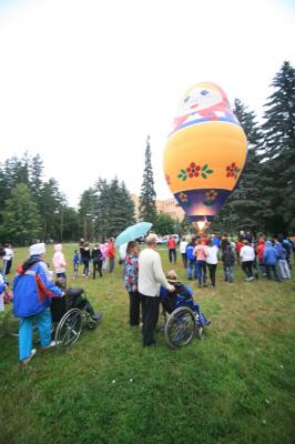 Участники рязанского фестиваля «Небо России» презентовали 9-метровое чудо