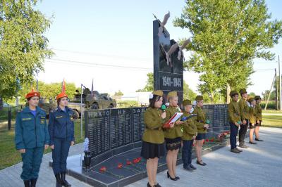 В Старожиловском районе открыли мемориал в деревне Аристово