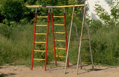Рязанцы заметили опасные тренажёры в Комсомольском парке