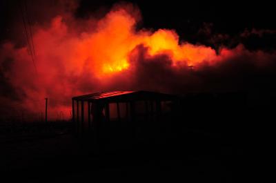 От пожаров в Рязанской области досталось кухне, мансарде и крыше гаража