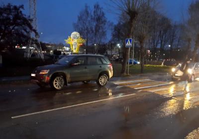 На Московском шоссе в Рязани иномарка сбила девочку