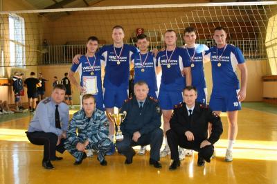 Команда рязанского УМВД выиграла спартакиаду «Динамо» по волейболу