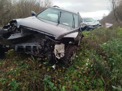 На трассе близ Старожилово в серьёзном ДТП пострадали два ребёнка