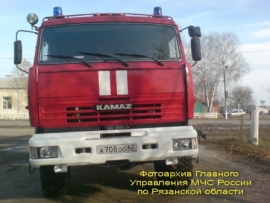 Пожар в Касимовском районе ликвидирован
