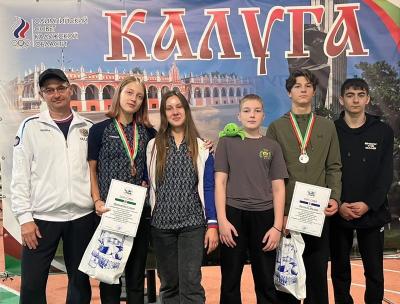 Рязанские полиатлонисты отличились на международных стартах в Калуге