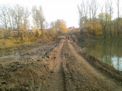 На проект реконструкции плотины в ЦПКиО в Рязани выделено более миллиона рублей