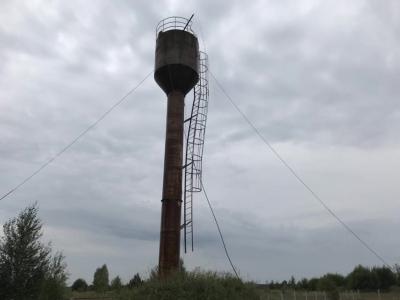 В касимовском селе Макеенки протекает водонапорная башня