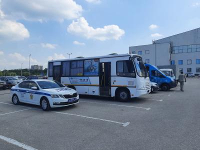 Рязанские гаишники начали особо контролировать автобусы, перевозящие детей