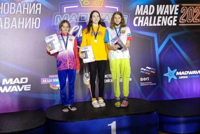 Рязанка завоевала награды Всероссийских стартов по плаванию в Питере