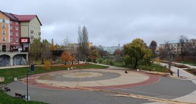 В Рязани разобрали ёлку на Лыбедском бульваре