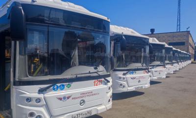 В Рязань прибыли 39 новых автобусов