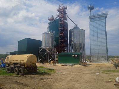 Зерносушильный комплекс в Сапожковском районе планируют достроить в июне