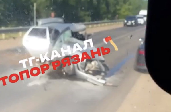 На трассе Рязань–Спасск произошла серьёзная авария