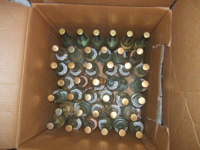 Более 30 литров незаконного спиртного изъяли полицейские в Рязани