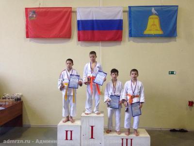 Юные рязанские дзюдоисты завоевали шесть медалей на соревнованиях в Подмосковье