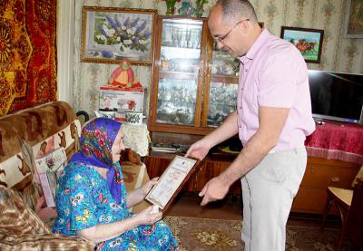 Заслуженная трактористка Рязанской области отмечает 100-летний юбилей