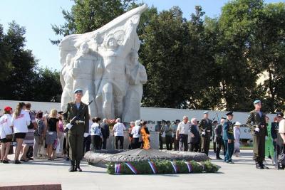 В Рязани почтили память погибших в Курской битве
