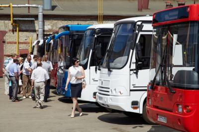 В Рязани презентовали новые городские автобусы