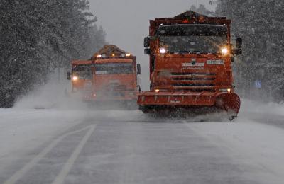 Дорожные службы на федеральных трассах Рязанской области привели в режим повышенной готовности