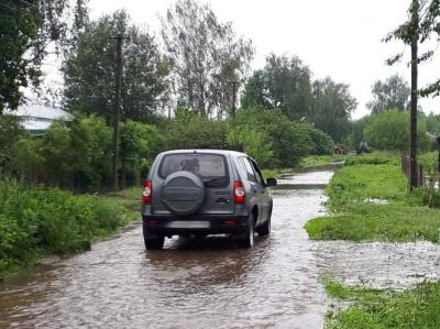 Ещё один населённый пункт Шацкого района пострадал от подъёма воды