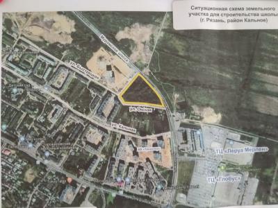 Участок, где планировалась школа в Кальном, просят вернуть в зону парков