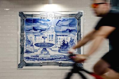 Панно подземного перехода в Рязани реставрировал специалист «Скопинской керамики»