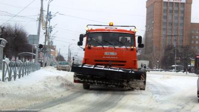 Последствия снегопада в Рязани ликвидируют 26 дорожных машин